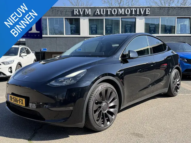 Tesla Model Y Performance AWD 75 kWh SOH 93% VAN €38.900,- NU VOOR SLECHTS €35.877,- Uw LENTEVOORDEE...