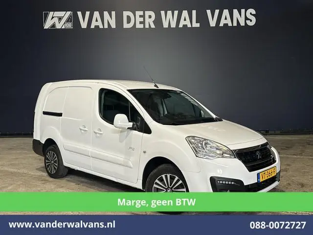 Peugeot Partner 1.6 HDi 90pk **MARGE, GEEN BTW** L2H1 Airco | Navigatie | Apple Carplay | Cruisecont...