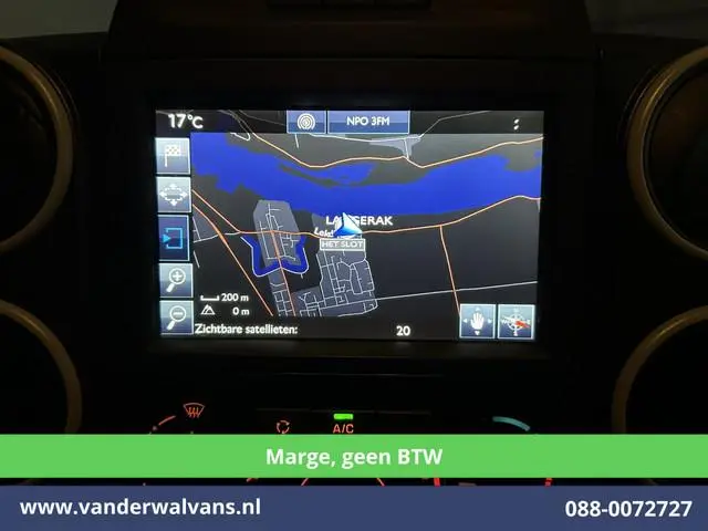 Peugeot Partner 1.6 HDi 90pk **MARGE, GEEN BTW** L2H1 Airco | Navigatie | Apple Carplay | Cruisecont...