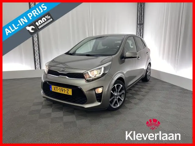 Kia Picanto 1.0 CVVT Design Edition | Apple carplay | Camera | Trekhaak | 5-deurs | Navi | Leer | Cr...