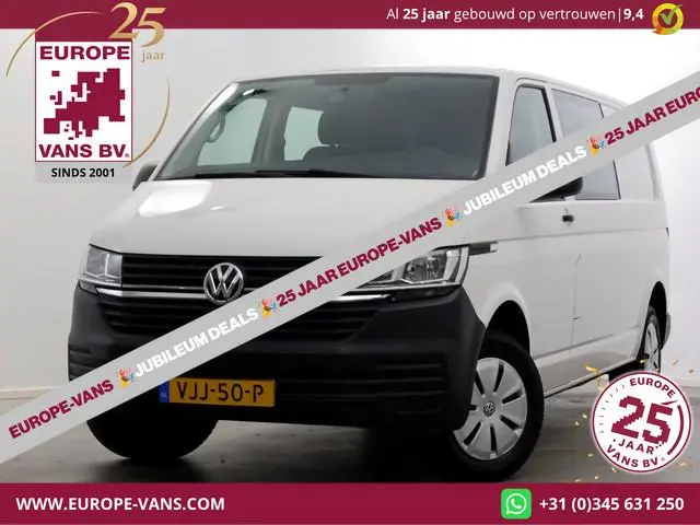 Volkswagen Transporter T6.1 2.0 TDI 150pk Lang D.C. Airco/Achterklep K8 02-2021