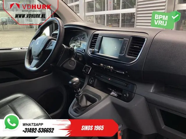 Peugeot Expert 2.0 HDI 125 pk Adapt.Cruise/ Climate/ Standkachel/ Carplay/ Camera/ PDC/ Keyless/ Tre...