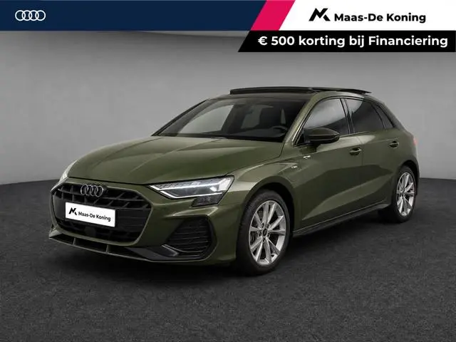 Audi A3 Sportback 40 TFSIe 204pk S edition · Camera · Panoramadak · Apple/Android Car Play · Park As...