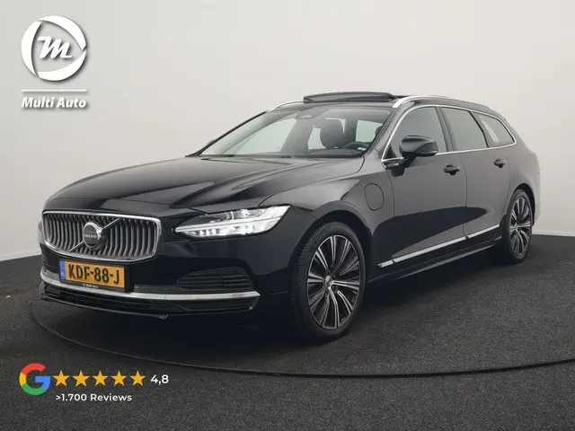 Volvo V90 T6 AWD Ultimate Bright PHEV 350pk LONG RANGE | Panodak | Adaptive Cruise | Camera | Harman...