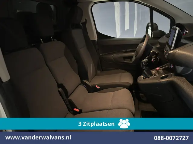 Peugeot Partner 1.5 BlueHDI 102pk L1H1 Euro6 Airco | 3-Zits | Apple Carplay | Trekhaak | Cruisecontr...