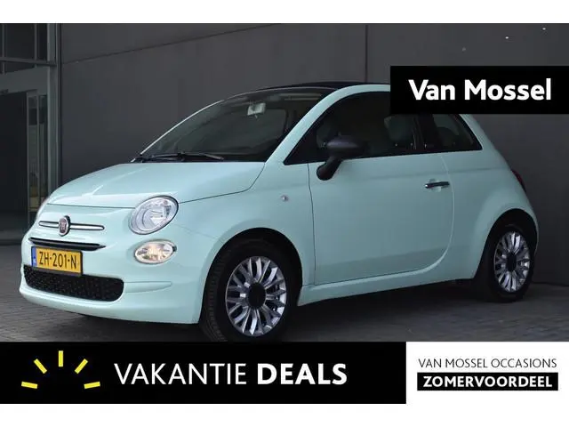 Fiat 500 C 0.9 TwinAir Turbo Young | Navigatie | Apple Carplay/Android Auto | Parkeersensoren