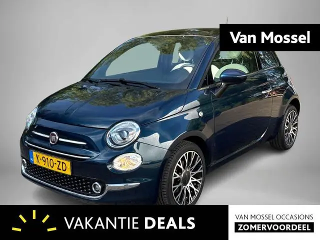 Fiat 500 1.0 Hybrid Star | Navgatie | Parkeersensoren | LMV 16" | Apple carplay/Android Auto | Regen...