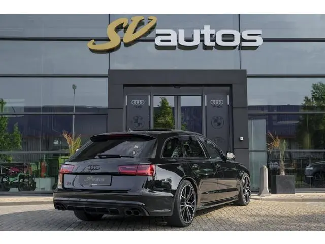 Audi S6 Avant 4.0 TFSI V8 450pk Panoramadak Supersportstoelen B&O 3d Luchtvering Matrix led Black pa...