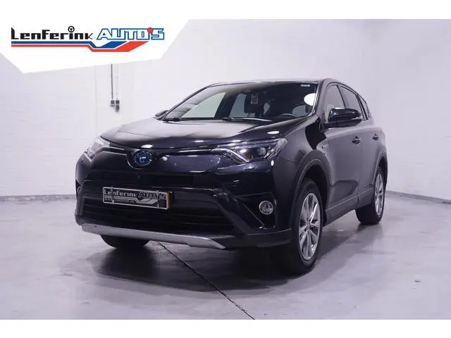 Toyota RAV4 2.5 Hybrid AWD Dynamic navigatie lederen-bekleding LED cruise-controlle electrische-acht...