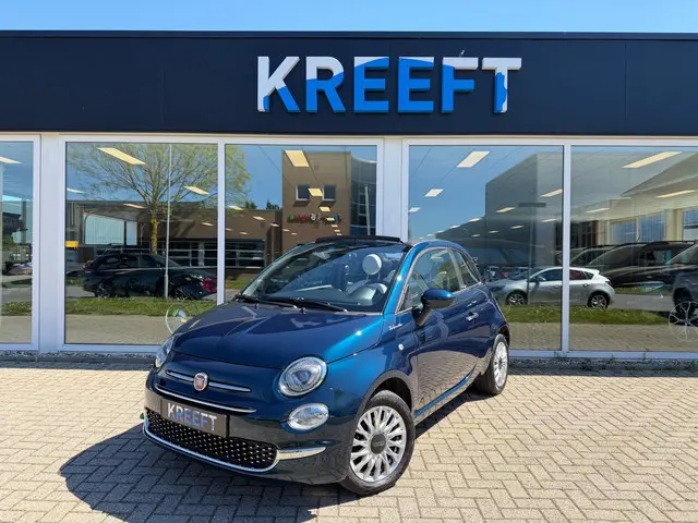 Fiat 500 C 1.0 Hybrid Dolcevita Cabrio | 2tone Leder