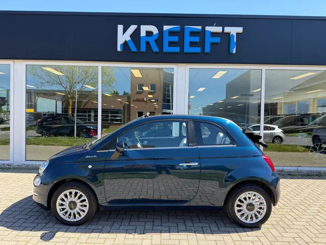 Fiat 500 C 1.0 Hybrid Dolcevita Cabrio | 2tone Leder
