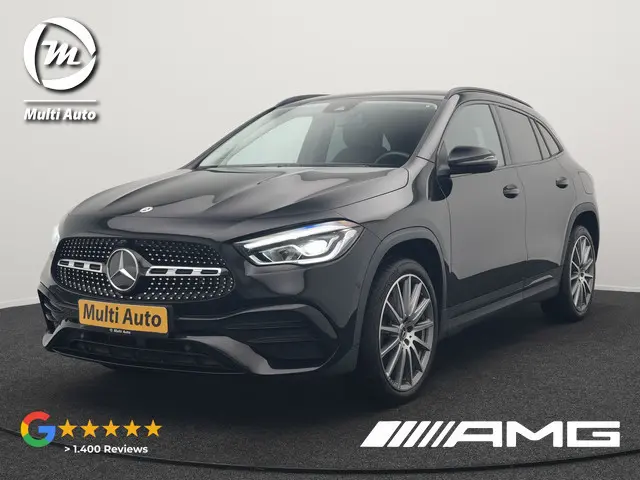 Mercedes-Benz GLA-klasse 250 e AMG Line Plug In Hybrid 225pk Dealer O.H PHEV | Cruise Control | Sfeerverlichting | Alcantara Sportstoelen Verwarmd | Lane Assist | Navigatie | Virtual | DAB |