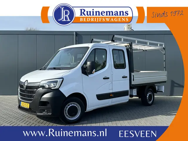 Renault Master T35 2.3 dCi 135 PK / 1e EIG. / 7 PERSOONS DUBBEL CABINE / UNIEK 14.184 KM !! / TREKHA...