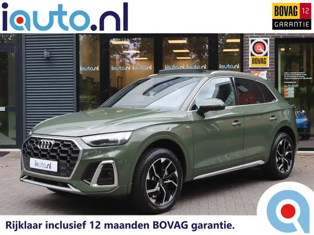 Audi Q5 50 TFSI e S edition Pano/Matrix LED/Keyless/Leder/S-Line Elek. stoelen+mem/Camera/MMI+/Virtu...