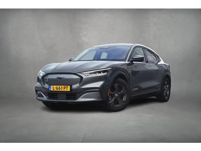 Ford Mustang Mach-E RWD 75 kWh | SOH: 92,6% | Pano | B&O | Leer | Memory | Stuur- en Stoelverwarming