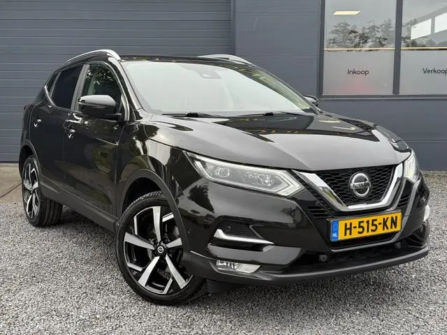 Nissan Qashqai 1.3 DIG-T Tekna + 2e Eigenaar,Pano,Navi,Camera,Trekhaak,Stoelverwarming,Clima,Cruise,...