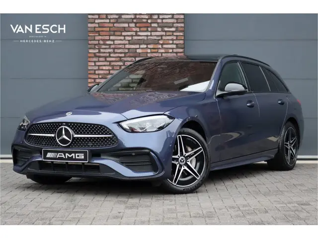 Mercedes-Benz C-klasse Estate 300 e AMG Line Aut9 | Panoramadak | Distronic | Memory | Trekhaak | Ad...