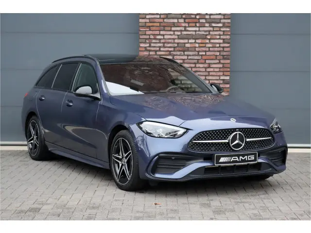 Mercedes-Benz C-klasse Estate 300 e AMG Line Aut9 | Panoramadak | Distronic | Memory | Trekhaak | Ad...