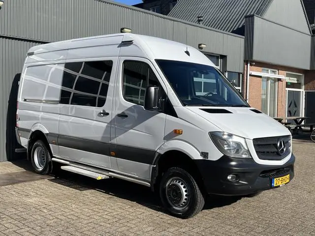 Mercedes-Benz Sprinter 519 CDI 366 V6 4x4 4WD Automaat Met Airco Cruise controle Omvormer Stand kach...