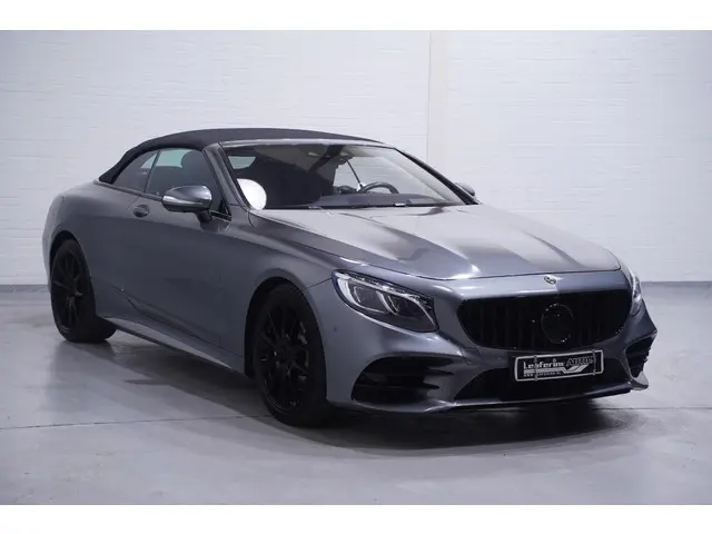 Mercedes-Benz S-klasse Cabrio 560 Premium Plus AMG Head-up Luchtvering v+a Burmester surround sound Apple Carplay 360 camera