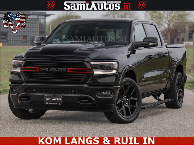 Dodge RAM BLACK OPS | 5.7 V8 4x4 | SPORT NIGHT EDITION | PANORAMA DAK | COMFORT STOELEN | 22 INCH WI...