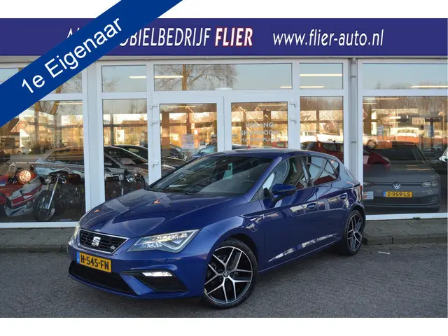 SEAT Leon 1.5 150PK TSI FR Business Intense ✅ Beats ✅ CarPlay ✅ Stoel VW ✅ Trekhaak afn. ✅ Orig. NL...