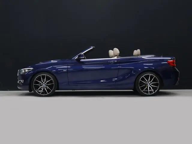 BMW 2-serie Cabrio 218i High Executive [GROOT NAVIGATIE, STOELVERWARMING, STUURVERWARMING, VOL LEDER...