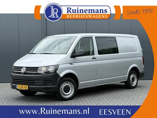 Volkswagen Transporter 2.0 TDI 150 PK / L2H1 / DUBBELE CABINE / TREKHAAK / 1e EIG. / AIRCO / CRUISE...