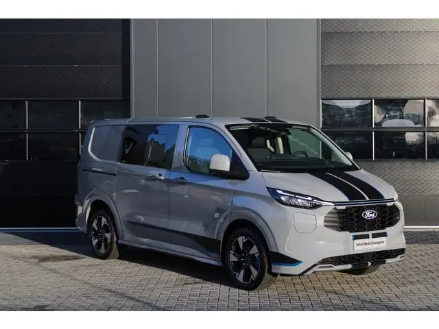 Ford Transit Custom 320 2.5 PHEV L1H1 Sport DC 232pk - 2x Schuif - 360 Camera - ACC - Keyless - Stoe...