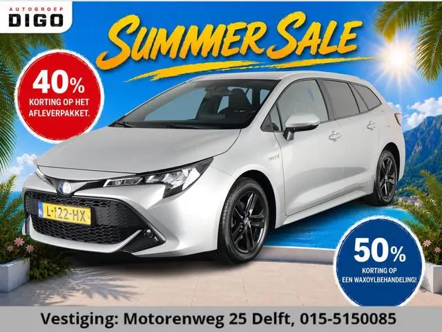 Toyota Corolla Touring Sports 1.8 HYBRID BLACKLINE ED. GARANTIE TOT 06-2031 CLOUD NAVIGATIE. ADAPTIE...