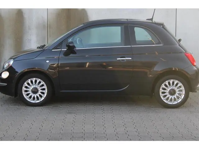Fiat 500 0.9 TwinAir Turbo Lounge  / LEDER / NAVI / LM VELGEN / OPEN DAK