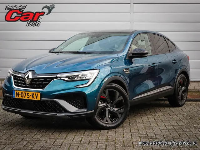Renault Arkana 1.6 E-Tech Hybrid 145 R.S. Line | Clima | Cruise | Navi | Leer | Trekhaak | Lichmetaa...