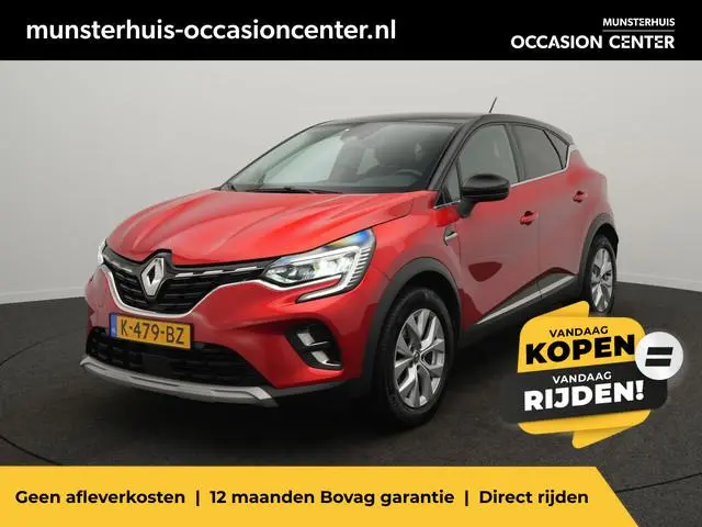 Renault Captur TCe 100 Intens - Occasion Lease vanaf €519 p/m - RIJKLAARPRIJS - Navigatie - Parkeers...
