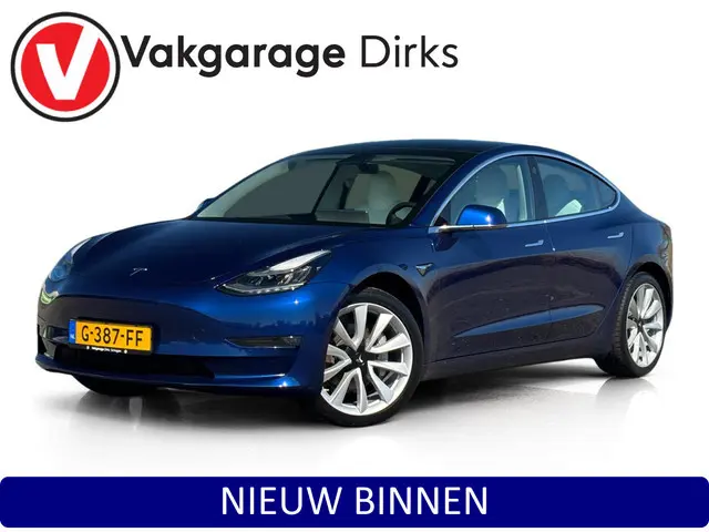 Tesla Model 3 Long Range 351 PK AWD 75 kWh ✅ Trekhaak ✅ Pano ✅ Leder