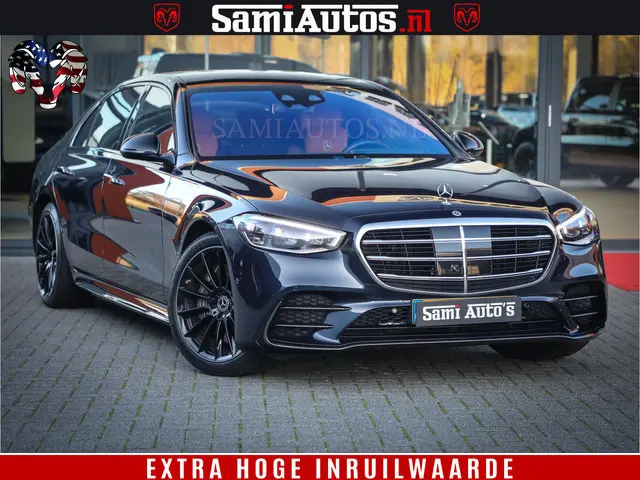 Mercedes-Benz S-klasse AMG Line 580 510 PK 4 WIELSTURING 4MATIC LANG Origineel Nederlandse auto | Dealer Onderhouden | Fabrieksgarantie t/m 20 Aug 2027 of 200000 km