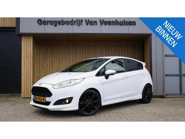 Ford Fiesta 1.0 101pk EcoBoost ST Line 5Drs Navi Clima Cruise Control Grote Spoiler 87313km! NL Auto...