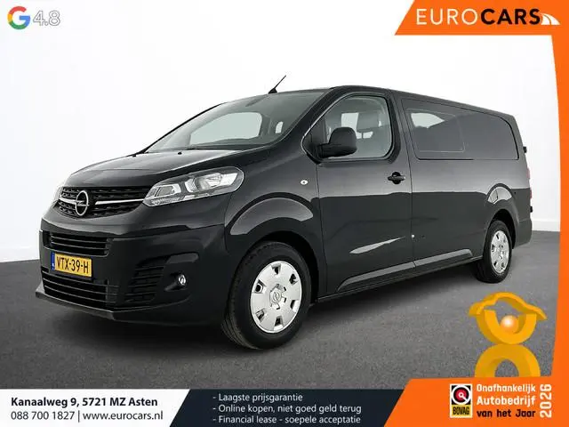 Opel Vivaro 2.0 145pk L3H1 Edition Dubbele Cabine Automaat Airco Navigatie Parkeersensoren Trekhaak...