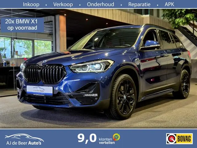 BMW X1 xDrive25e High Executive Sport Line | Blackline Blue |  Camera | HUD | Stoelverwarming