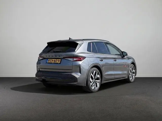Skoda Elroq 85 Sportline 286pk | Canton Audio | Blindspot | Stuur + stoelverwarming | Memory |