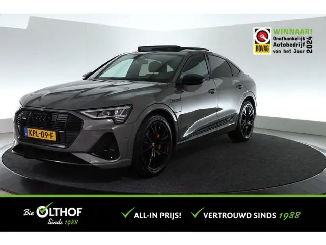 Audi e-tron Sportback 50 quattro S edition 71 kWh | BLACK EDITION | SCHUIF-KANTEL | AFN. TREKHAAK |