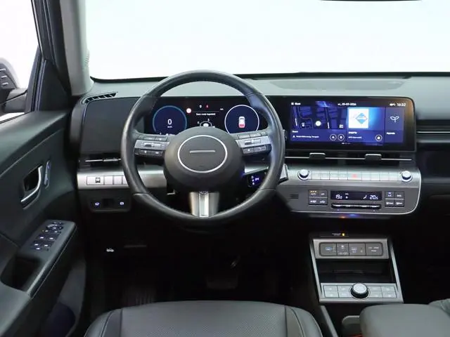 Hyundai Kona 1.6 GDI HEV Premium | Trekhaak | Leder | 360 camera | 1e eigenaar