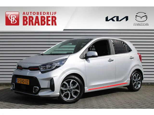 Kia Picanto 1.0 DPi GT-Line | Airco | Navi | Cruise | Camera | 15" LM | Leer |