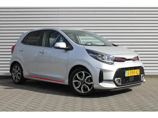 Kia Picanto 1.0 DPi GT-Line | Airco | Navi | Cruise | Camera | 15" LM | Leer |