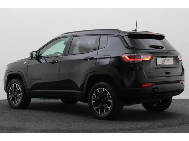 Jeep Compass 4xe 240 Plug-in Hybrid Electric Trailhawk Panoramadak, ACC, Camera, Apple Carplay, Virt...
