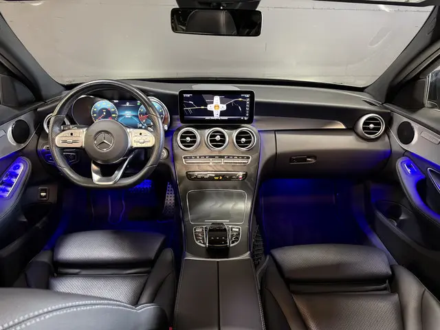 Mercedes-Benz C-klasse 180 Business Solution AMG | Pano | 22.000km NAP | Leder | Sfeerverlichting |...