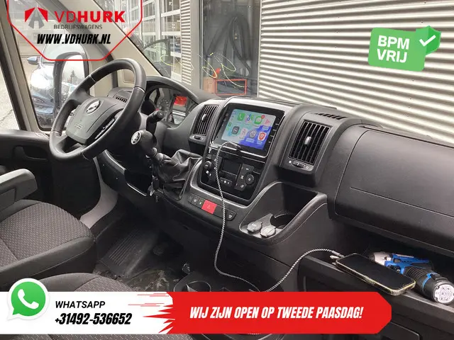 Opel Movano 2.2 120 pk L2 Carplay/ 270Gr.Deuren/ Climate/ Navi/ Cruise/ Camera/ PDC/ DAB