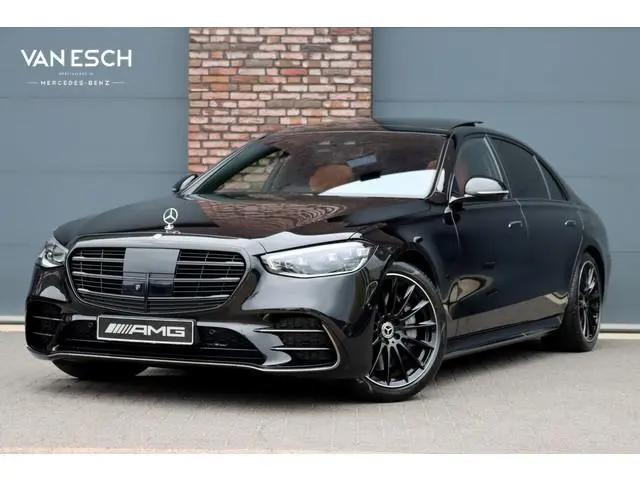 Mercedes-Benz S-klasse 580 e 4MATIC Lang AMG Line | Airmatic | Distronic+ | Chauffeurspakket | Memor...