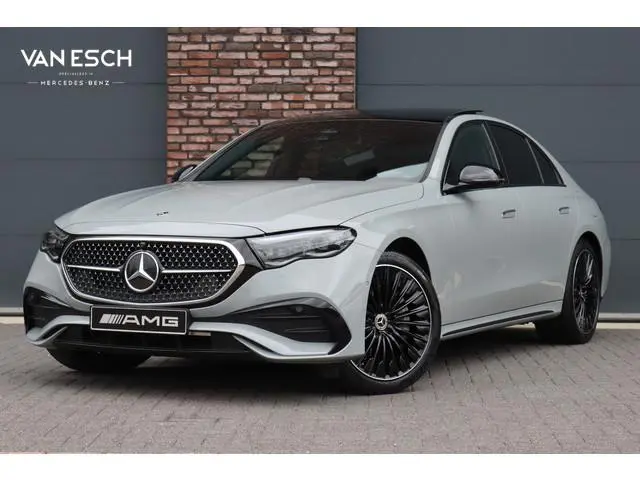 Mercedes-Benz E-klasse 400 e 4MATIC AMG Line | Hyperscreen | Distronic | Burmester | Leder | Trekhaa...