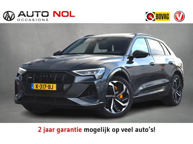 Audi e-tron 55 quattro S edition 95 kWh | 2x S-Line | Pano | Half Leer | Memory