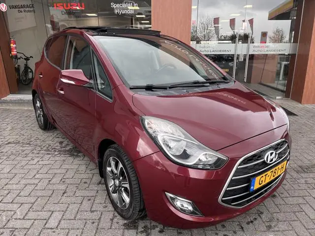 Hyundai ix20 1.6i Premium - Cruise & Climate C. | Stoel-/Stuurverw. | Leder Bekl. | Schuif-/Kantelda...